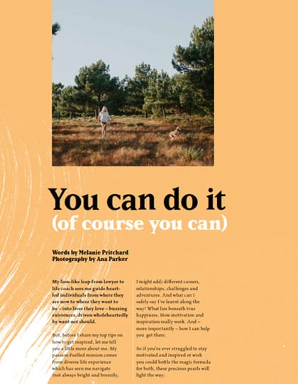 press lionheart magazine you can do it