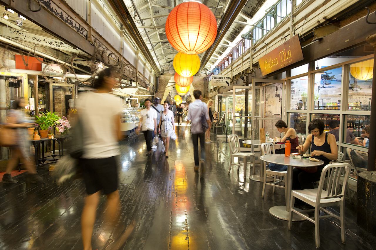 New York, New York: The City to End All Cities! 7 Chelsea Market interior