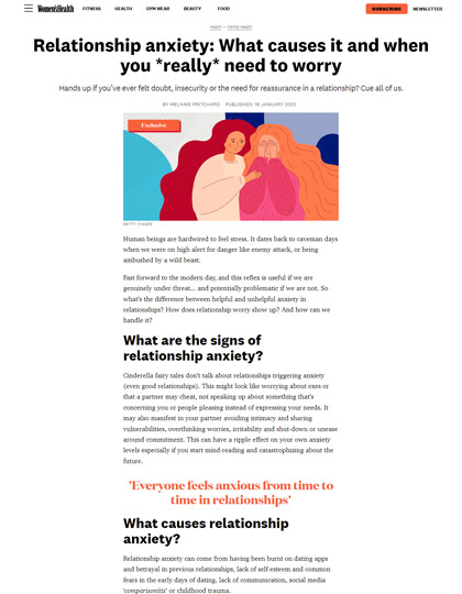 press womens health relationship